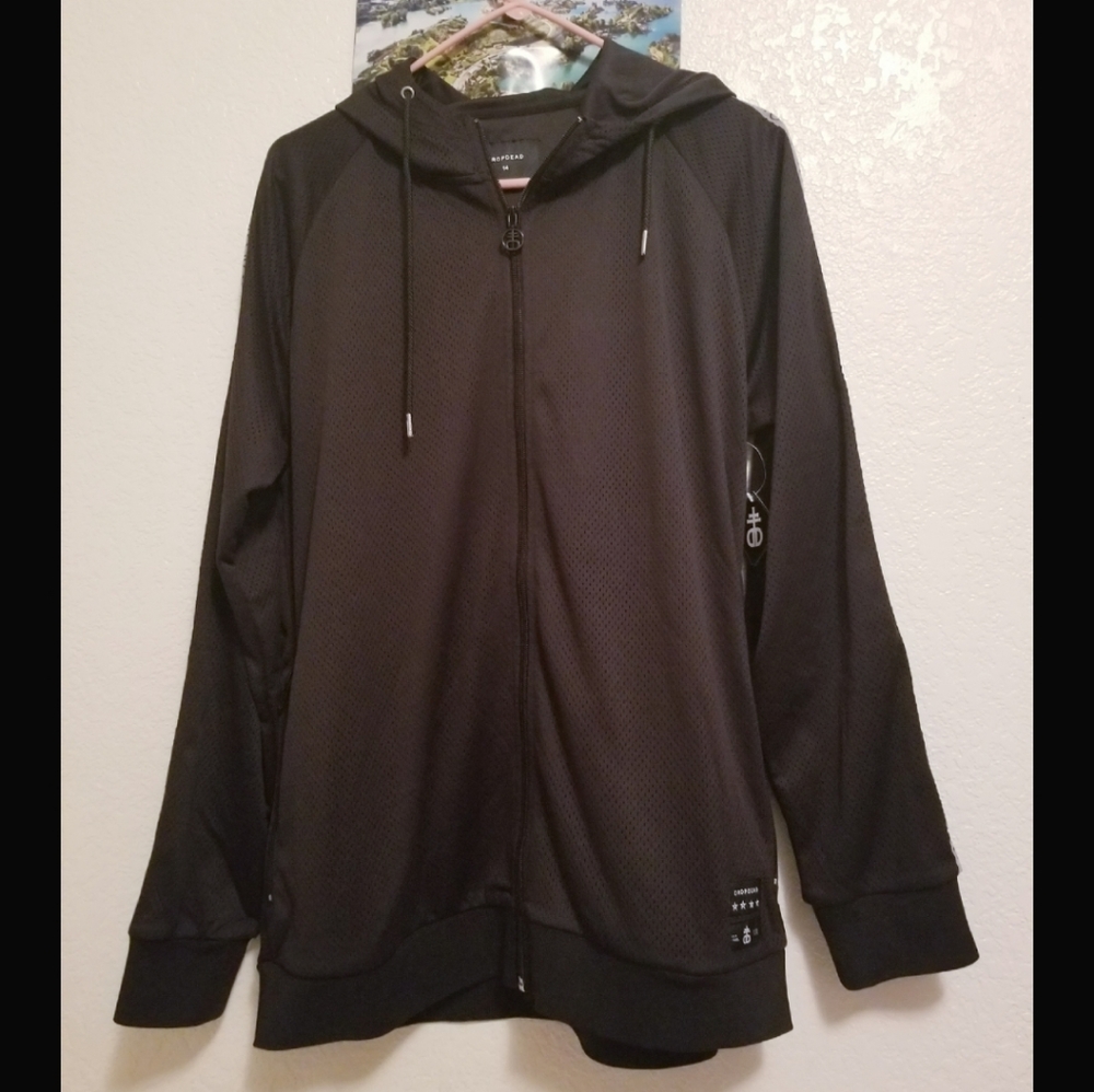 Drop Dead Jogger Zip Hoodie Size 14
